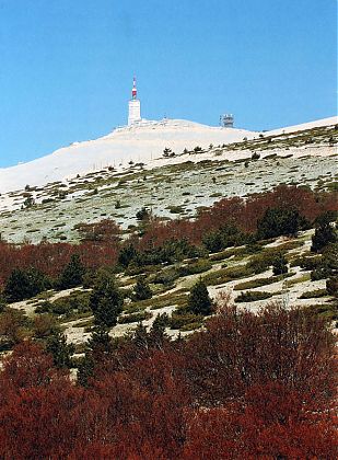 Die Besteigung des Mont Ventoux